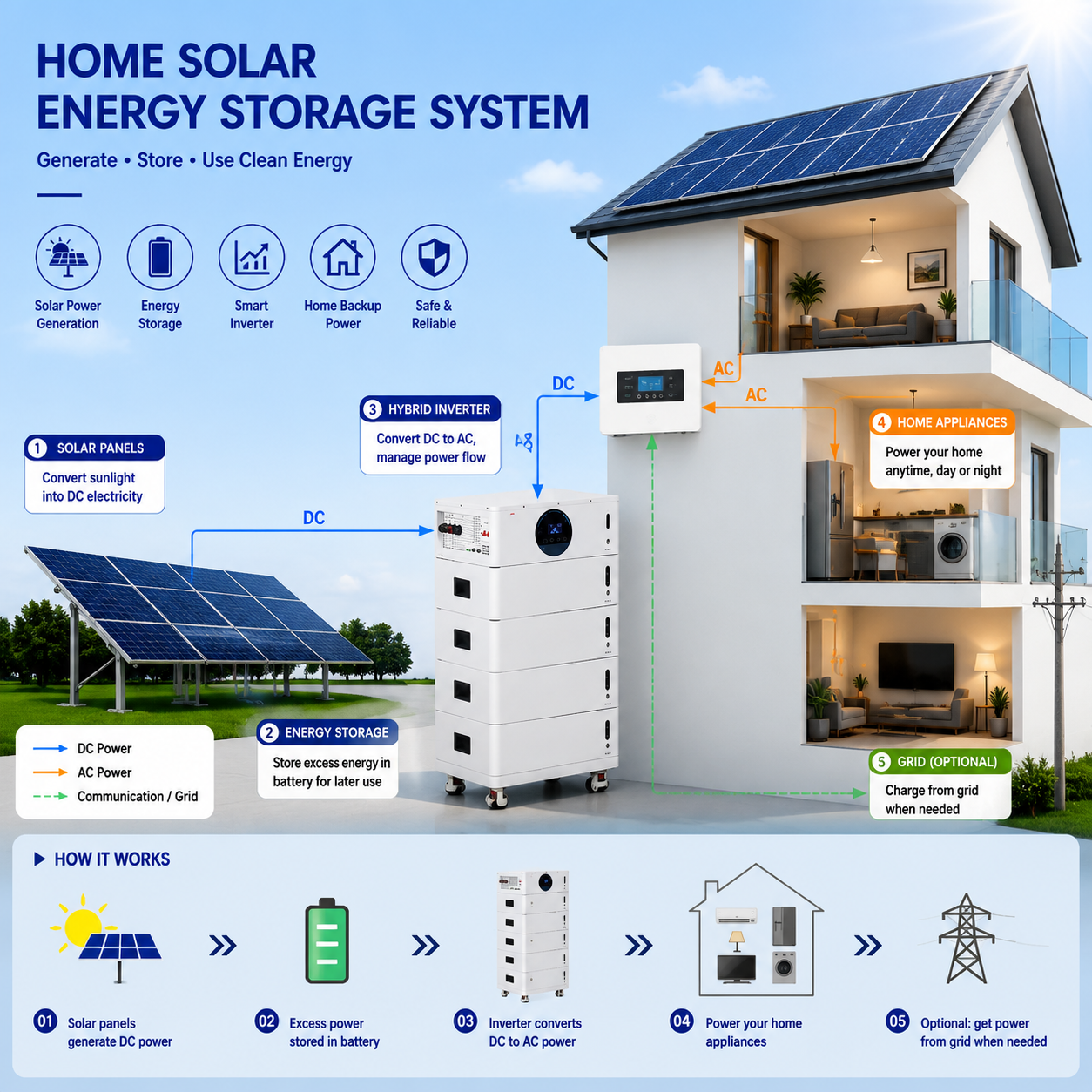 Model: J03 Home energy storage system