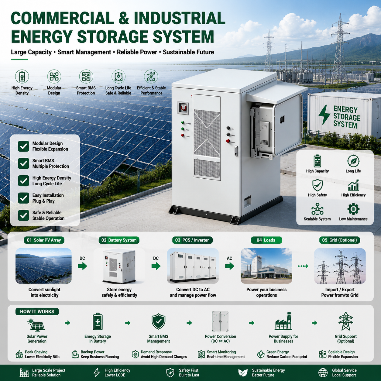 Model: S11 Commercial Energy Storage System