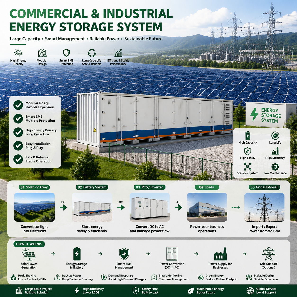 Model: S12 Commercial Energy Storage System