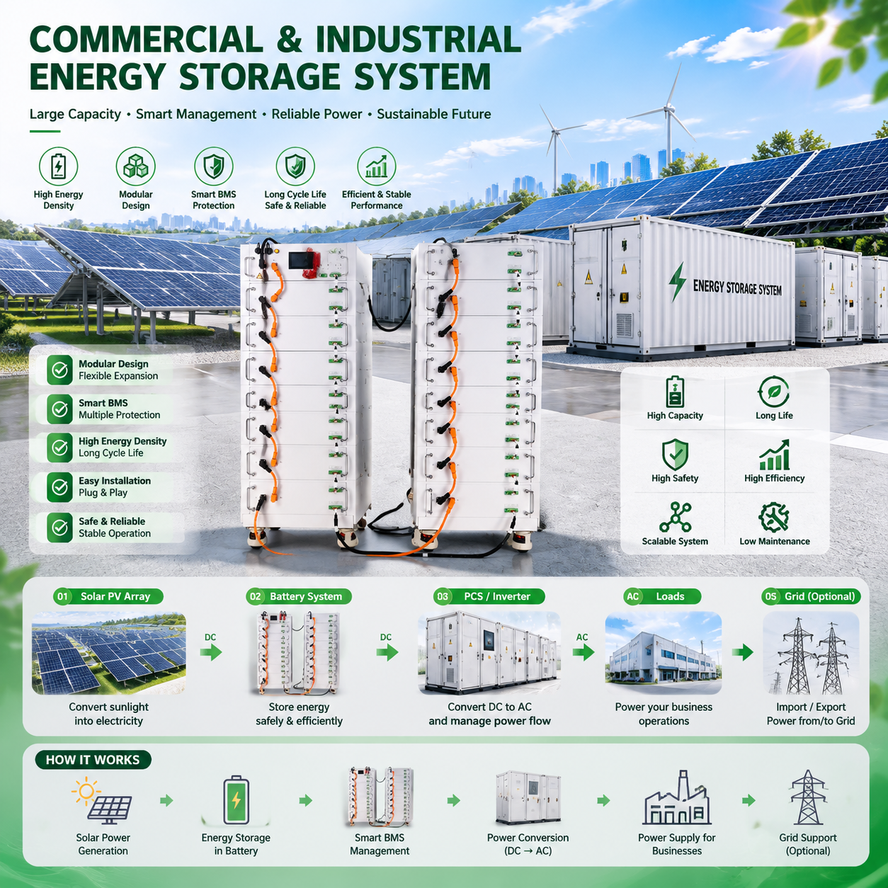 Model: S01 Commercial Energy Storage System