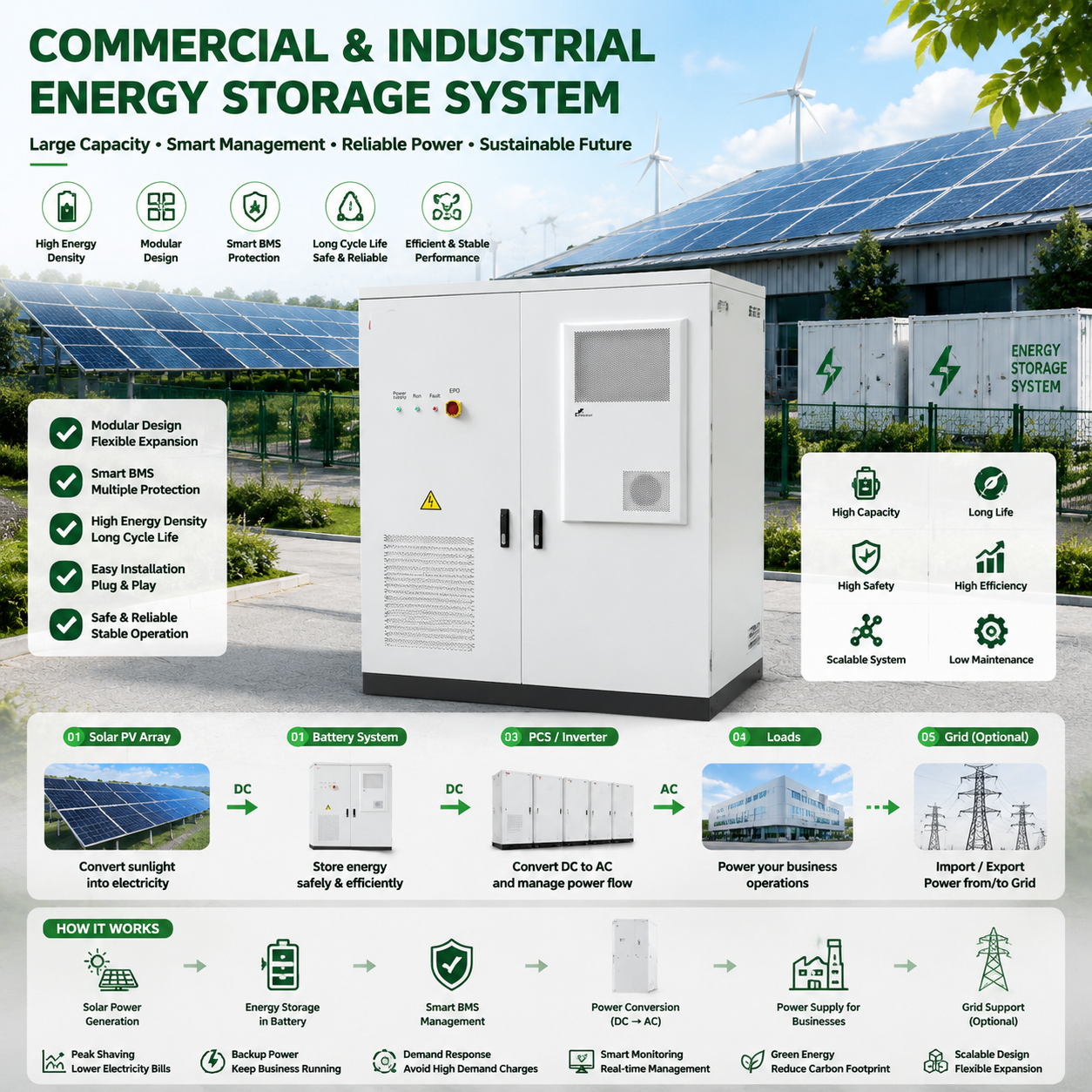 Model: S05 Commercial Energy Storage System