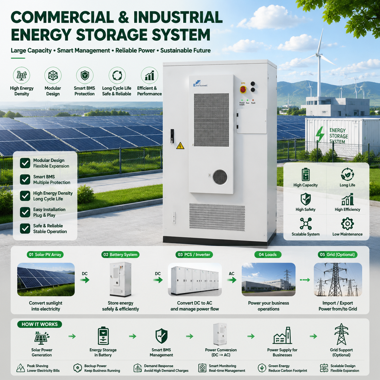 Model: S07 Commercial Energy Storage System
