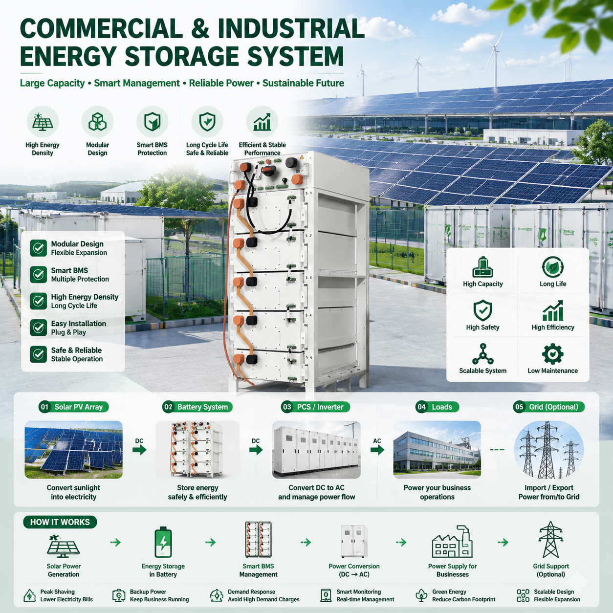 Model: S03 Commercial Energy Storage System